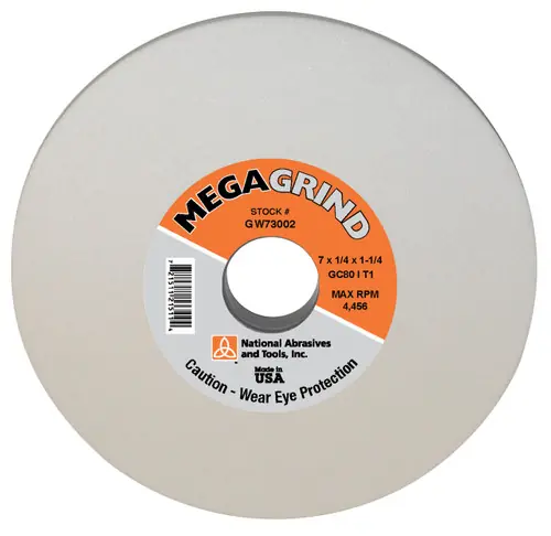 Alfa Tools GW73008 7 x 1/4 x 1-1/4 x 120K Aluminum Oxide Surface Grinding Wheel White Today Only