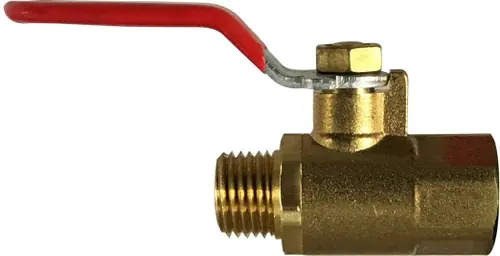 Midland Metal 944104 Mini Ball Valve, 1/2 in Nominal, MIP x FIP, 600 psi WOG Pressure, -20 to 300 deg F Deal