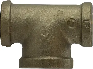 Midland Metal 44280LF Reducing Tee, 1/2 in FIP x 1/2 in FIP x 3/4 in FIP, 4.84, Bronze Latest