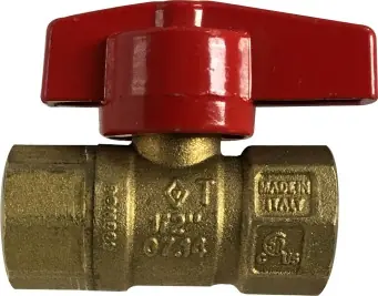 Midland Metal 943213 Gas Ball Valve, 3/4 in Nominal, FNPT x FNPT, 600 psi Pressure, Forged Brass Body Final Sale