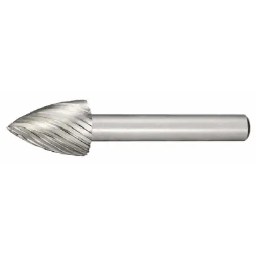 Alfa Tools B71237 Sm-5 Carbide Burr Taper Cone Pointed Single Cut Fan Favorite