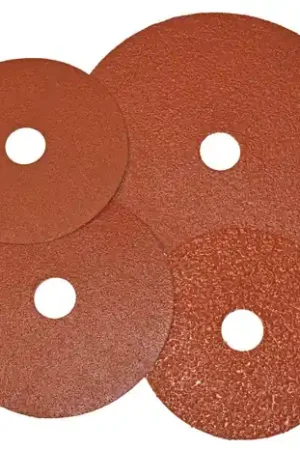 Direct From Factory Alfa Tools FD61945 4" x 5/8 60 Grit Aluminum O" x Ide Rsn Fbr Disc, 25 Pack