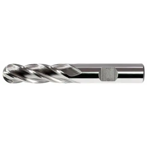 Alfa Tools SEB150735 1 x 1 USA HS Multi-Flute Ball Single End Mill Best Seller