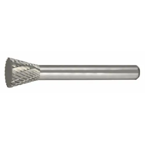 Alfa Tools B71278D Sn-4 Carbide Burr Inverted Cone Double Cut Hot Picks
