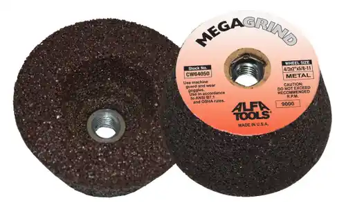 Alfa Tools CW64056 5/4 Cup Wheel W/Std Bk For Foundry, 10 Pack Price Cut