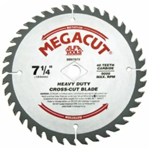 Alfa Tools SB67064 7-1/4 x 24T Heavy Duty Combined Carbide Tipped Saw Blade Buy Direct