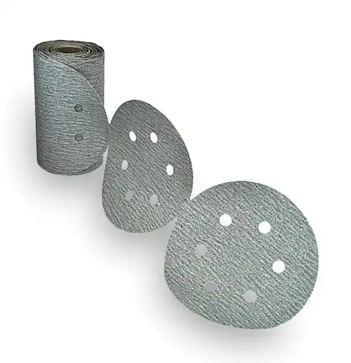 Alfa Tools PSSW51008 5" x 8 100G Psa Paper Disc, Silicon Carbide White 100/Link Roll Hassle-Free Returns