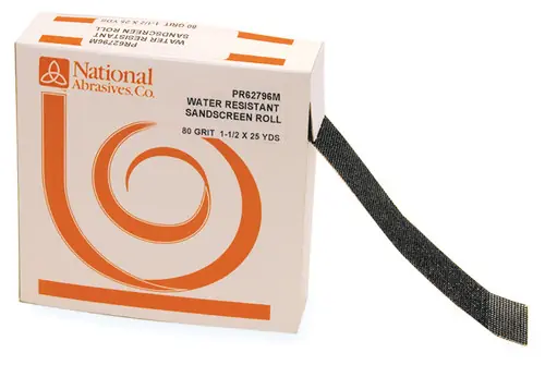 Fan Favorite Alfa Tools PR62795M 1-1/2" x 10 Yards 80 Grit Sandscreen Plumber Roll