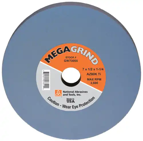 Low Price Alfa Tools GW73073 7 x 1/4 x 1-1/4 x 100I Silicon Carbide Geen Surface Grinding Wheel