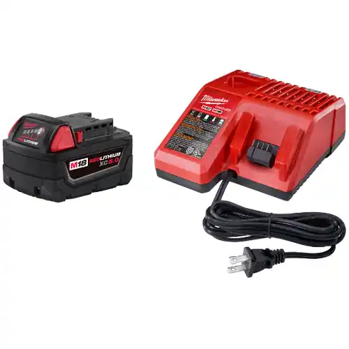 Milwaukee Tool 48-59-1850 M18 REDLITHIUM XC5.0 Starter Kit Next Day Delivery