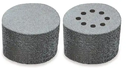 Special Offer Alfa Tools VDSW51008 5" x 8 A100 Hook & Loop Paper Discs, Sil Carb, 100/Box