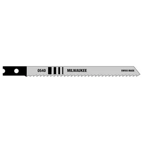 Milwaukee Tool 48-42-0540 4" 10TPI U-Shank Wood High Carbon Steel Jig Saw Blades (5 PK) Secure Checkout