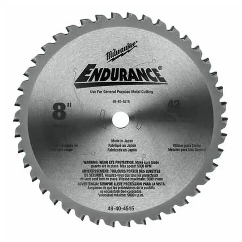 Milwaukee Tool 48-40-4515 8" Metal & Stainless Cutting Circular Saw Blade Grab Now
