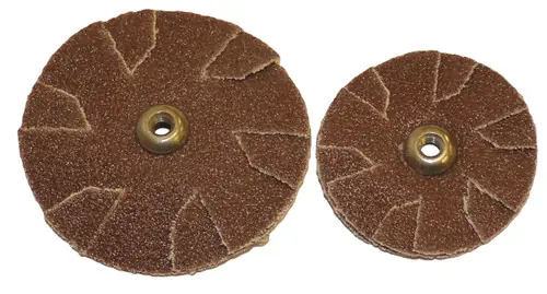 In Demand Alfa Tools LD200080 2" x 80 Grit Aluminum Oxide Overlap Slotted Disc, 100 Pack