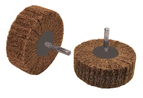 Alfa Tools NW4328 3" x 2" x 1/4" Very Fine Non-Woven Flap Wheel, 10 Pack Fast Shipping