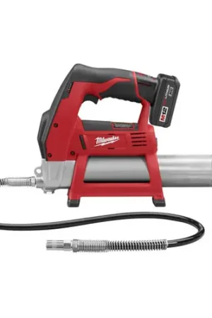 Milwaukee Tool 2446-21XC M12 Cordless LITHIUM-ION Grease Gun Kit Hassle-Free Returns