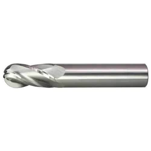 Popular Alfa Tools SCB60671 1/8 x 1/88 4 Flute Center Cutting Ball Single End Carbide End Mill