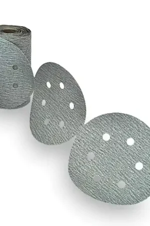 Weekend Sale Alfa Tools PSSW63206 6" x 6 320G Psa Paper Disc, Silicon Carbide White 100/Link Roll