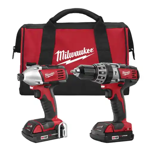 Milwaukee Tool 2697-22CT M18 Cordless LITHIUM-ION 2-Tool Combo Kit Holiday Sale