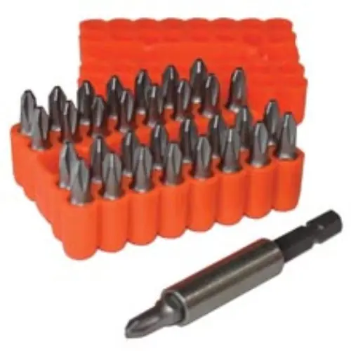 Alfa Tools BBL9003C 35 pc 2 Robertson/ 2 Phillips Bit Block Carded Best Seller