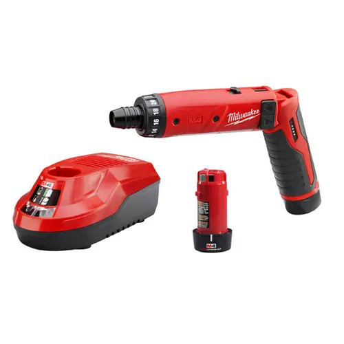 Milwaukee Tool 2101-22 M4 1/4" Hex Screwdriver Kit Professional Grade