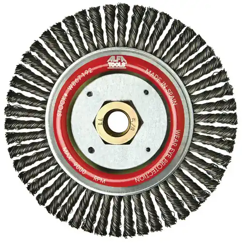Don't Miss Out Alfa Tools WB67200 6-7/8" Heavy Duty Stringer Bead Wire Wheel