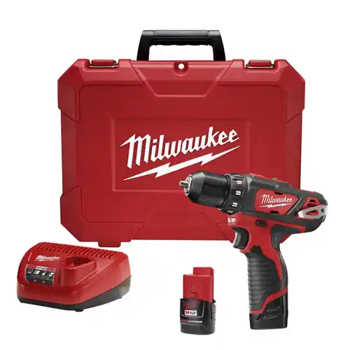 Must Have Milwaukee Tool 2407-22 M12 3/8 Drill/Driver Kit