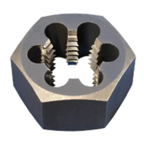 Alfa Tools CSRTD70739C 4-4 Rethreading Hex Die Carbon Steel Clearance