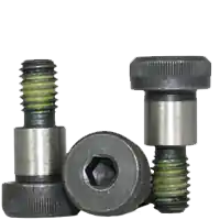 5/16"-1/4-20 x 1 1/2" Socket Shoulder Screws, Nylon-Patch Thermal Black Oxide, Coarse (UNC), Alloy Steel, Qty 25 Free Returns
