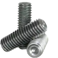 M20-2.50 x 90 mm Socket Set Screws, Cup Point, Grade 45H, Thermal Black Oxide, Coarse (UNC), ISO 4029 / DIN 916, Qty 25 Special Discount