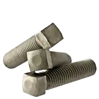 Limited Time 5/8"-11 x 4" Square Head Set Screws, Oval Point, Plain Finish, Coarse (UNC), Case Hardened, Qty 25
