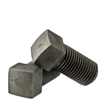 Seasonal Sale 1/4"-28 x 1 1/2" Square Head Set Screws, Cup Point, Plain Finish, Fine (UNF), Case Hardened, Qty 100