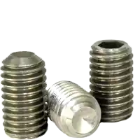 Hassle-Free Returns M12-1.75 x 12 mm Socket Set Screws, Cup Point, 18-8 Stainless Steel A2, Coarse (UNC), Qty 100