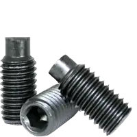 M6-1.00 x 12 mm Socket Set Screws, Dog Point, Metric Class 45H, Black Oxide, Coarse (UNC), Alloy Steel, ISO 4028 / DIN 915, Qty 100 Buy Online
