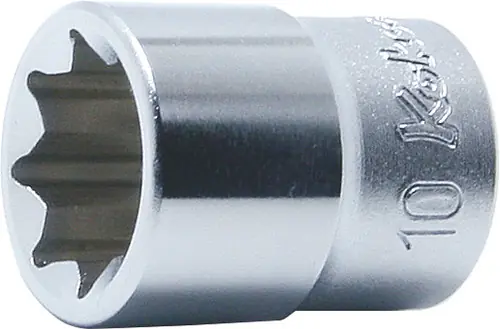 Ko-ken 2415A-3/8 1/4 Sq. Dr. Socket 3/8 Double Square Length 22mm Low Price