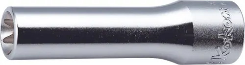 Flash Sale Ko-ken 4325-E10 1/2 Sq. Dr. Deep TORX E10 Socket - Length 77mm