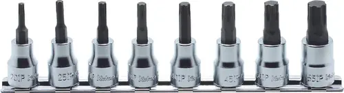 Last Chance Ko-ken RS3025/8-IP 3/8 Sq. Dr. 8 Piece TORXplus Bit Socket set 20IP-55IP