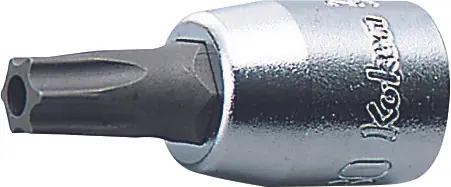 Ko-ken 2025.28-T25H 1/4 Sq. Dr. Tamper-Resistant TORX T25H Bit Socket - Length 28mm Price Drop