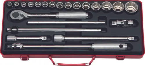 Ko-ken 4244A 1/2 Sq. Dr. 22 Piece 12-Point SAE Socket set 3/8-1.1/4" In Demand
