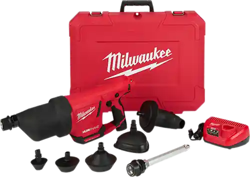 Price Cut Milwaukee Tool 2572B-21 M12 AIRSNAKE Drain Cleaning Air Gun Kit