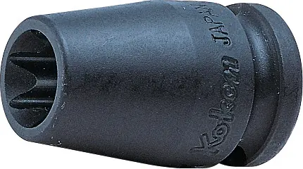 Budget Ko-ken 13425-E8 3/8 Sq. Dr. Impact TORX E8 Socket - Length 32mm