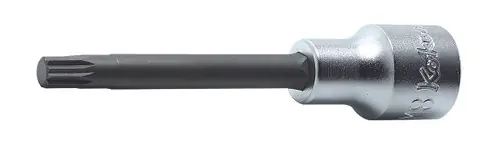 Clearance Ko-ken 4020.100-M8 1/2 Sq. Dr. Bit Socket XZN M8 Triple Square Length 100mm