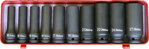 Affordable Ko-ken 14207M 1/2 Sq. Dr. 10 Piece Impact Deep 6-Point Socket Set 10-27mm