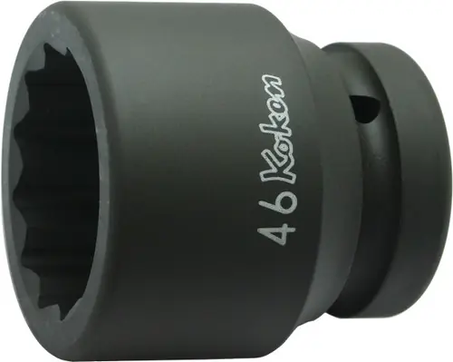 Ko-ken 18405M-60 1 Sq. Dr. Socket 60mm 12 point Length 75mm In Demand
