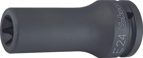 Final Sale Ko-ken 16325-E28 3/4 Sq. Dr. Impact Deep TORX E28 Socket - Length 100mm