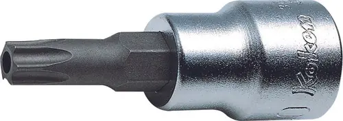 Ko-ken 3025.50-T50H 3/8 Sq. Dr. Tamper-Resistant TORX T50H Bit Socket - Length 50mm Best Choice