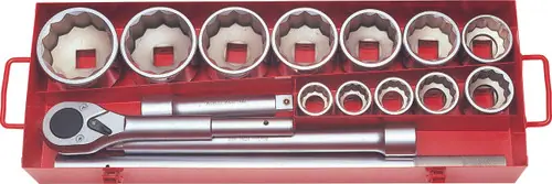 Ko-ken 8225M 1 Sq. Dr. 15 Piece 12-Point Metric Socket Set 32-80mm Fresh Stock