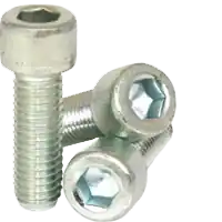 New Arrival 3/8"-16 x 2 1/2" Socket Head Cap Screws, Zinc-Bake Cr+3, Partial Thread, Coarse (UNC), Alloy Steel, Qty 50