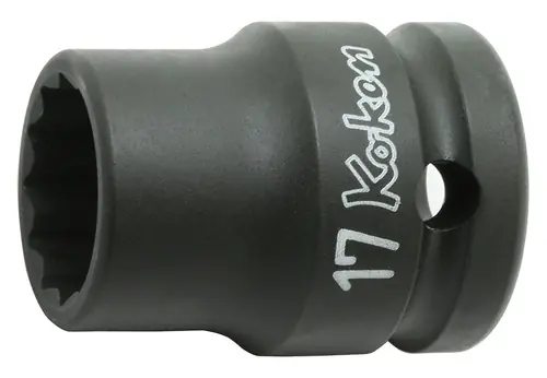 Ko-ken 14406M-16 1/2 Sq. Dr. Socket 16mm 12 point Length 38mm Thin walled Discount