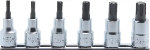 Best Choice Ko-ken RS4027/6-L60 1/2 Sq. Dr. Bit Socket set Ribe-CV M5-M16 200mm 6 pieces